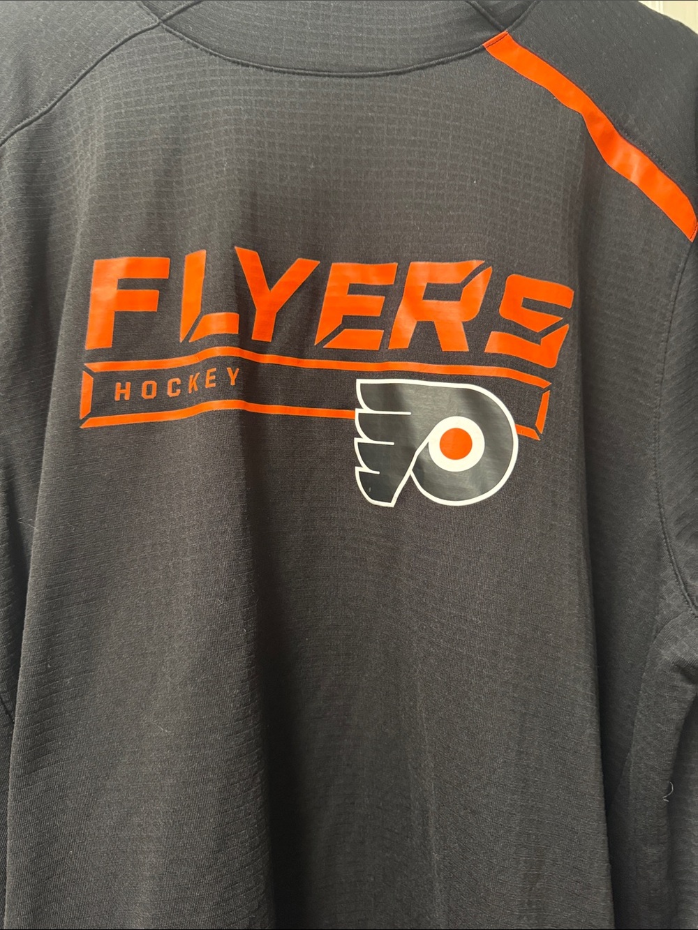 Philadelphia Flyers Black & Orange Hockey Hoodie - Picture 2 of 8